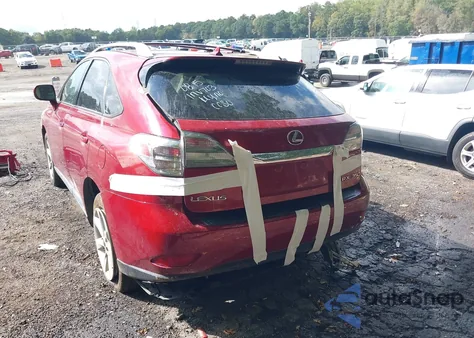 2010 Lexus Rx 350 from USA, damaged, VIN 2T2ZK1BA3AC026415